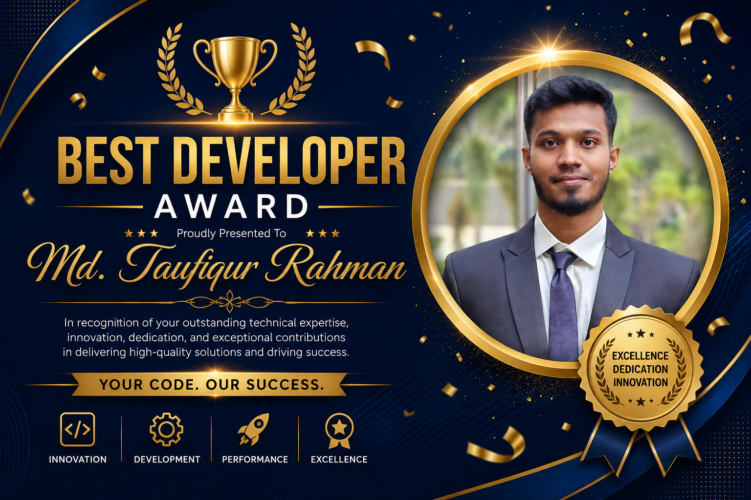 Best Developer Award